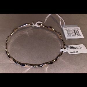 Ippolita 925 Classico Silver twisted Oval Bangle